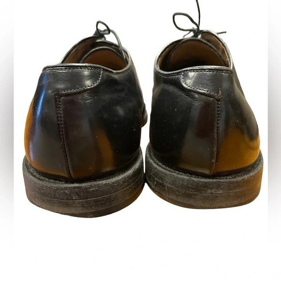 Johnston & Murphy Black Leather Lace Up Oxfords  Shoes Size 11 - Picture 8 of 11